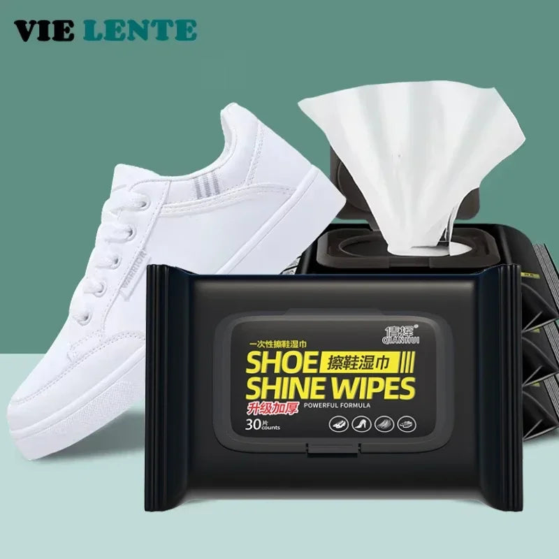 Premium White Shoe Cleaning Wipes™
