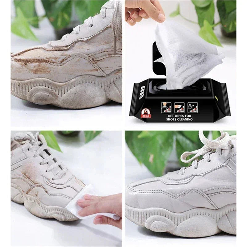 Premium White Shoe Cleaning Wipes™