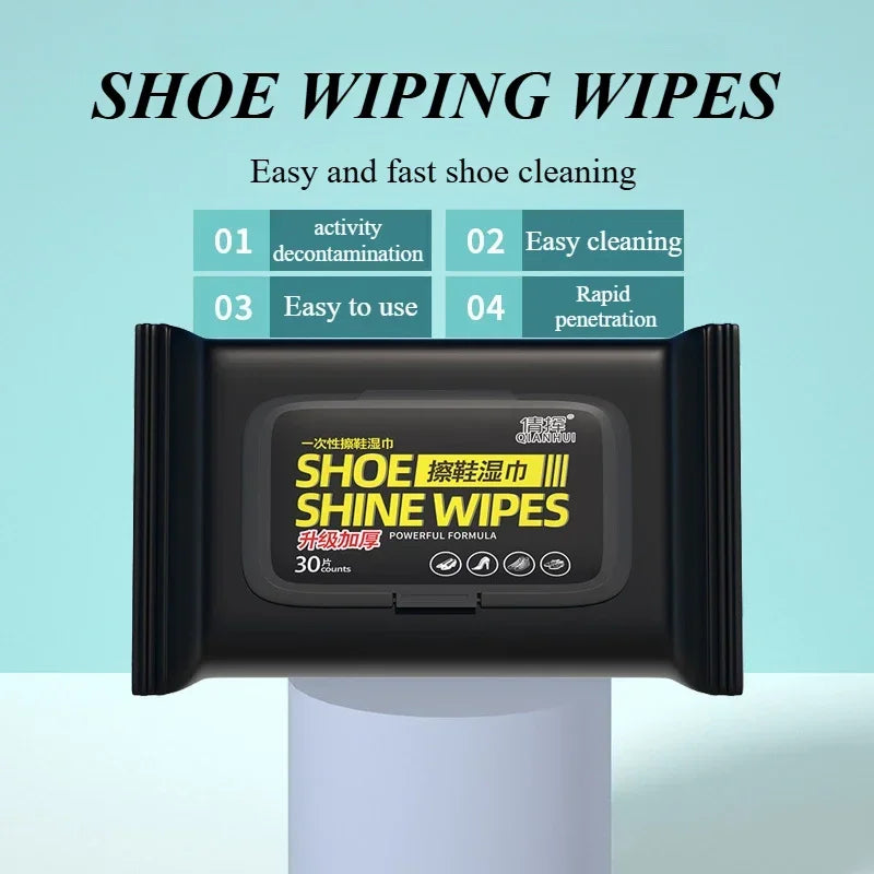 Premium White Shoe Cleaning Wipes™